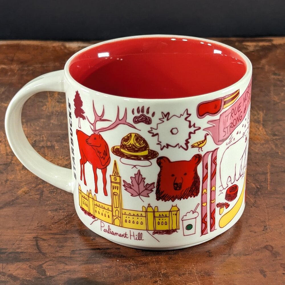 2019 STARBUCKS CANADA Mug Been There Series Across The Globe Collection BWC19 - Picture 4 of 8